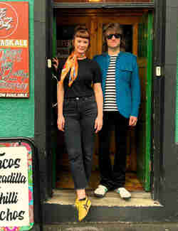 Angie And Mark Outside King Billy For LL Web
